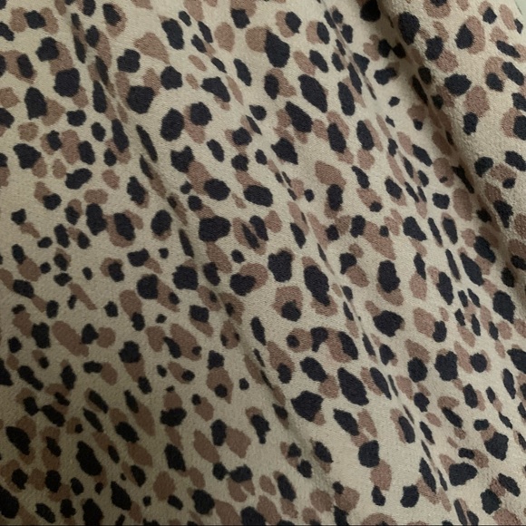 A&F Leopard Print Midi l Dress XS - Picture 4 of 4